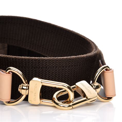 louis vuitton strap silver hardware|authentic louis vuitton strap.